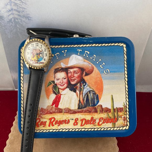 Vintage Roy Rogers and Dale Evans Cowboy Watch NIB